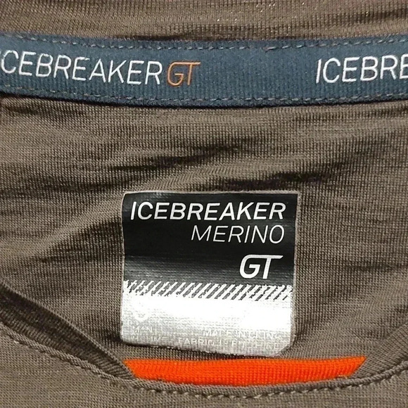 Icebreaker Gt Merino wool short sleeve base layer shirt - Picture 3 of 3